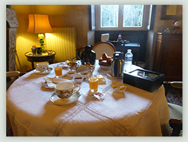 petit dejeuner chambres d'hôte maison closier blois